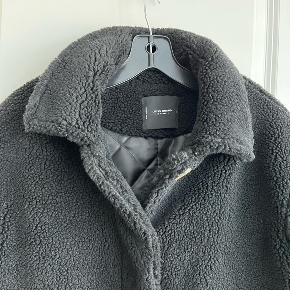 Lucky Brand Sherpa Jacket - Size S - Picture 3 of 4